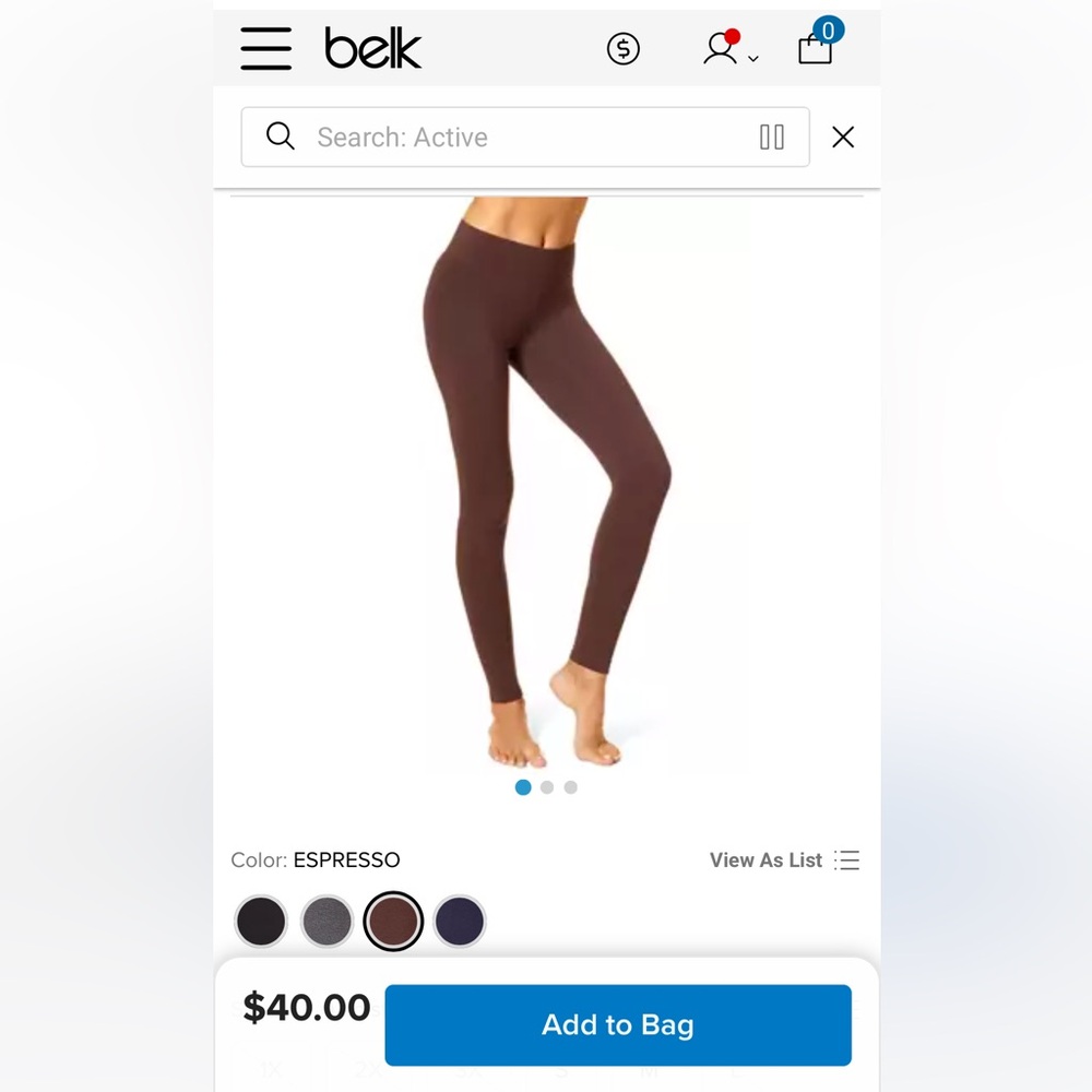 Brown leggings